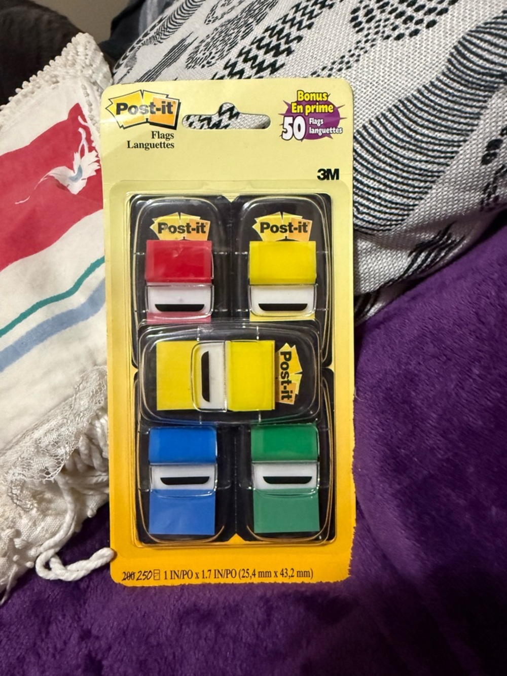 3M Post-it Flag Dispenser Pack - Multi Color